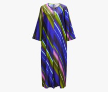 Citylight Stripes Seidenkleid