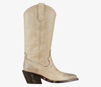 Textured Luxe Cowboy Stiefel