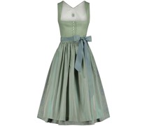 Bianca Leinendirndl kurz mit Seidenschürze