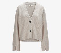 Cashmere-Strickjacke