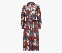 Seiden-Hemdblusenkleid
