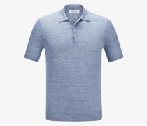 Leinen-Poloshirt