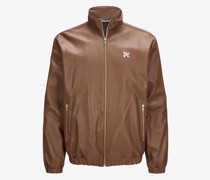 Leder-Blouson