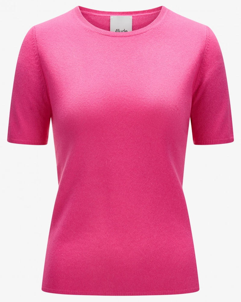 ALLUDE Damen Cashmere-Strickshirt