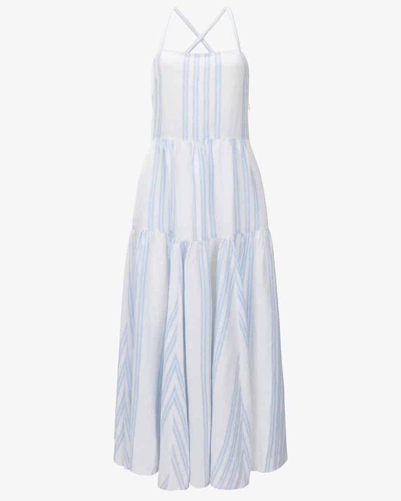 Ralph Lauren Damen Leinenkleid