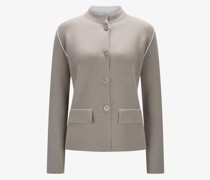 Cashmere-Strickjacke