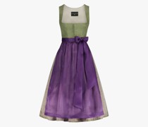 Alcamoa Dirndl kurz mit Seidenschürze