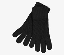 Cable Cashmere-Handschuhe