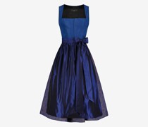 Panama Dirndl kurz mit Seidenschürze