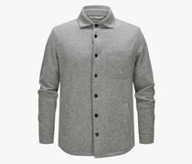 Cashmere-Felt Shirtjacket