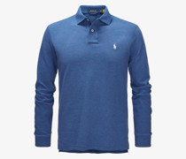 Langarm-Polo Custom Slim Fit