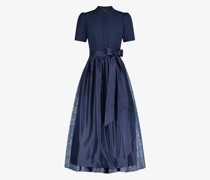 Cordoba Dirndl midi mit Seidenschürze