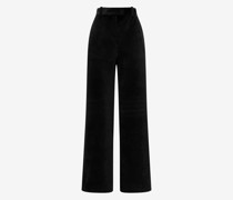 Samt-Hose