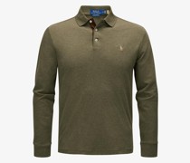 Langarm-Polo Custom Slim Fit