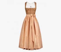Bettina Dirndl lang mit Seidenschürze
