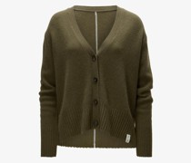 Cashmere-Strickjacke