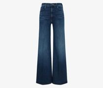 The Hustler Roller Sneak Jeans High Rise Wide Leg