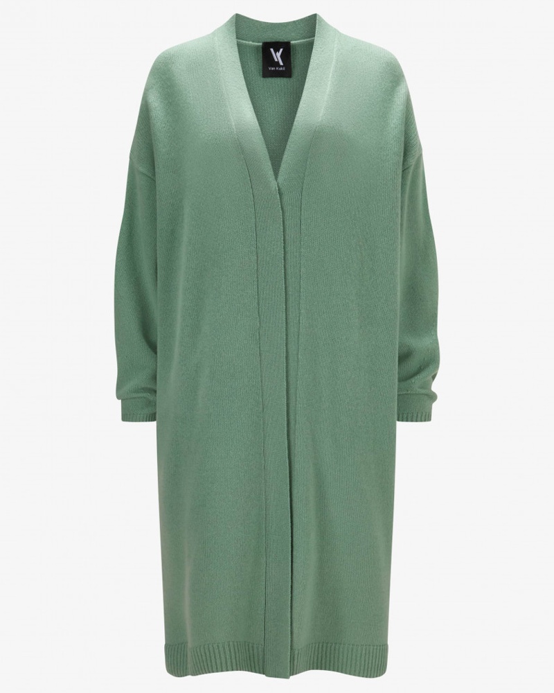 VAN KUKIL Damen Fosette Cashmere-Cardigan