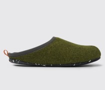 Twins Sabot aus multicolor Wolle