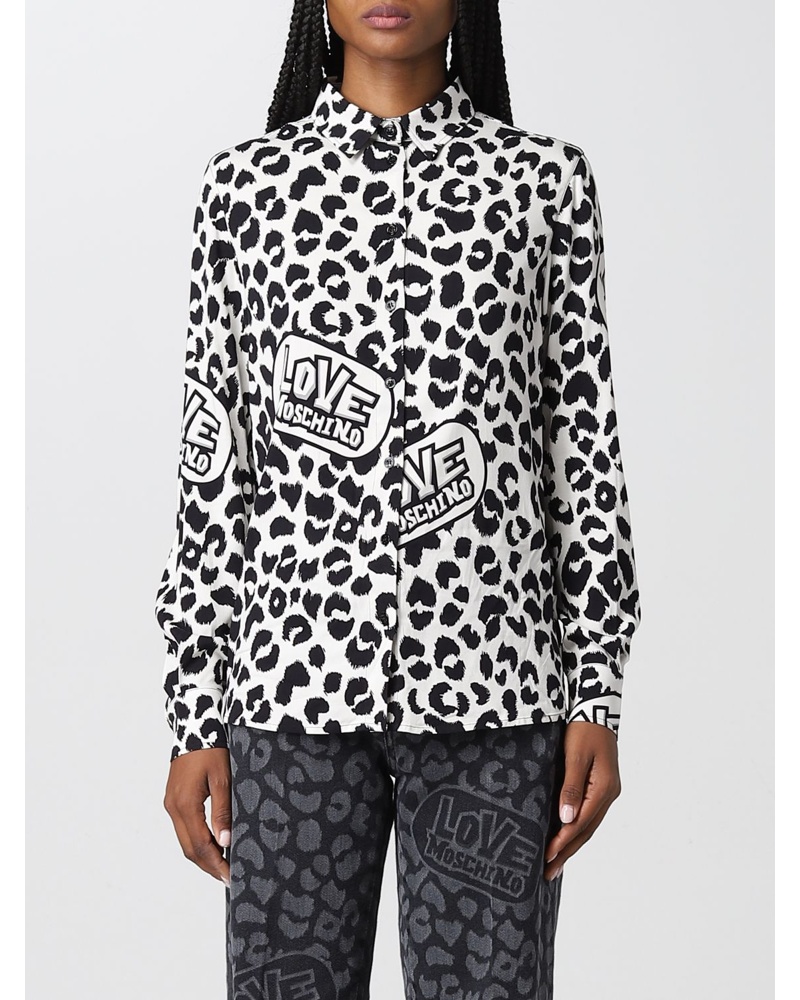 Moschino Damen Hemdbluse