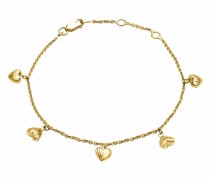 Armband Untamed  Deco Hearts Gold Bracelet