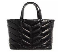 Shopper Puffer Tote In Nappa Lambskin