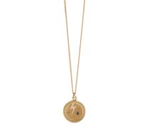 Halskette Amulet Necklace Strength Blue Sapphire