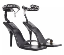 Sandalen & Sandaletten G Woven Braided Chain Heel Sandal