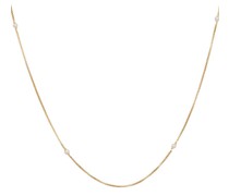 Halskette 9K Solid Scattered Pearl Necklace
