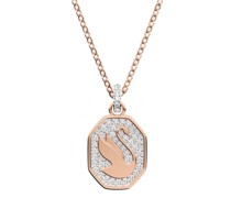Charms Signum pendant Swan gold-tone plated