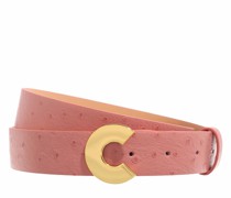 Gürtel Logo C Ostrich Belt