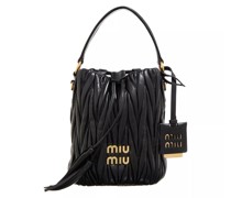 Beuteltasche Bucket Bag Made Of Matelless Nappa Leather