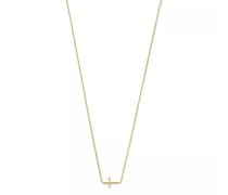 Halskette Della Spiga Donatella 9 karat necklace with cross