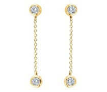Ohrringe Essentials Bezel Danglers