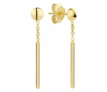 Ohrringe Monceau Jade 14 karat drop earrings with rods