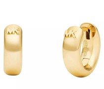 Ohrringe 14K Gold-Plated Sterling Silver Huggie Earrings