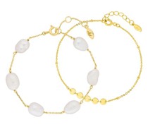 Armband Bracelet Set Little Shiny and Pearls