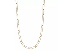Halskette Necklace Square 45cm, Silver rose gold plate