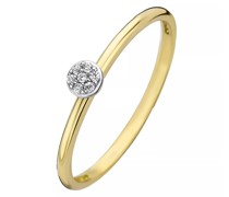Ring Ring 1199YZI - Gold (14k) with Zirconia