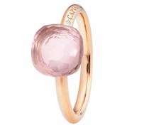 Ring Ring Happy Holi Rose Quartz Cabochon