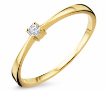 Ring Ring Diamond 9KT (375)