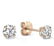 Ohrringe La Concorde Cã©Lesse 14 Karat Ear Studs With Zirco
