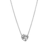 Halskette Herz Familienstammbaum Collier-Halskette
