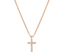 Halskette Necklace Diamonds Cross