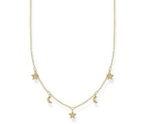 Halskette Necklace Moon & Stars