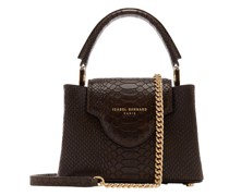 Crossbody Bags Femme Forte Zola Brown Calfskin Leather Handbag Wi