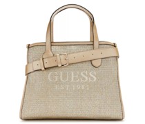 Crossbody Bags Guess Silausa Goldfarbene Handtasche HWWG86-65220-