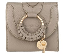 Portemonnaie Hana Square Trifold Compact Wallet Leather