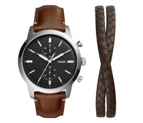 Uhren Townsman Chronograph Eco Leather Watch and Bracele