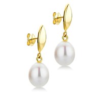 Ohrringe 9KT Cultured Pearl Drop Earrings